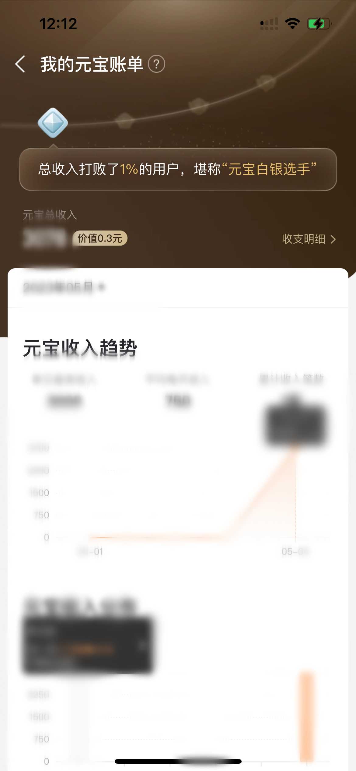 點淘怎么查看元寶收入