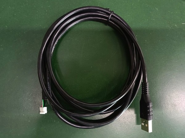 USB-4PIN連接線，屏蔽外界紊亂信號，傳輸效果好